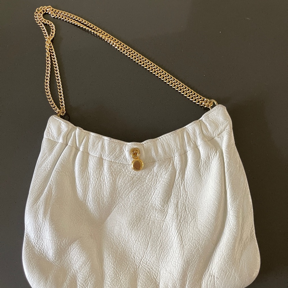 Elegant White Womens small  Shoulder Bag
